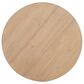 Linon Home Decor Aura Round Side Table in Natural, , large