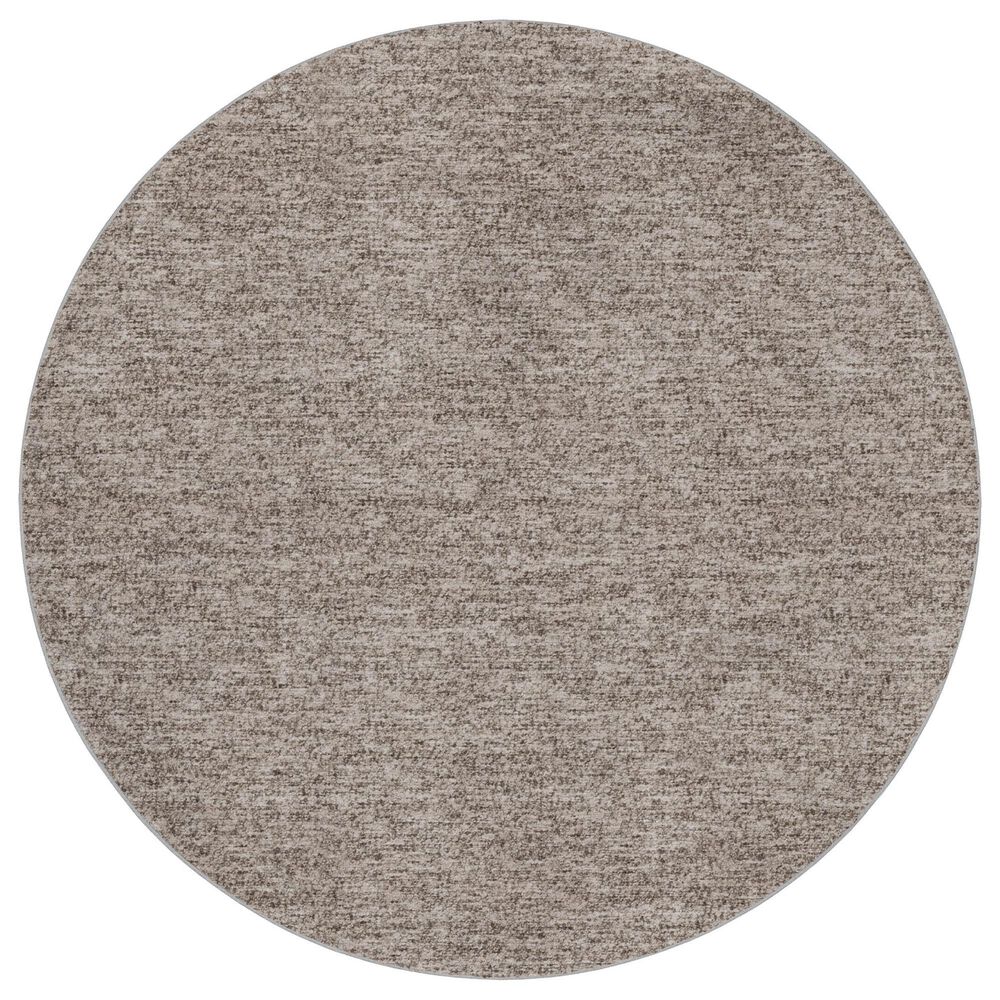 Dalyn Rug Company Voyage VY2 Taupe 8" Round Area Rug, , large