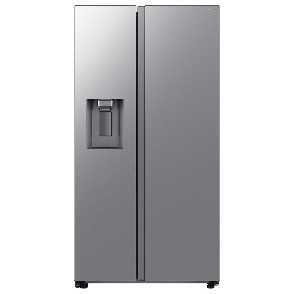 Samsung Bespoke AI 27 Cu. Ft. Side-by-Side Refrigerator with Sphere Ice and External Water and Ice Dispenser in Fingerprint Resistant Stainless Steel, , large