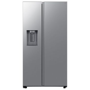 Samsung Bespoke AI 27 Cu. Ft. Side-by-Side Refrigerator with Sphere Ice and External Water and Ice Dispenser in Fingerprint Resistant Stainless Steel, , large