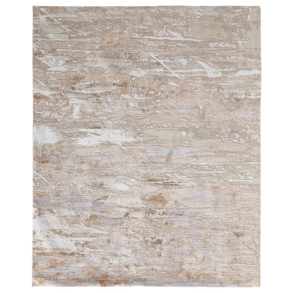 Feizy Laina 39G5F 3" x 5" Beige and Gray Area Rug, , large