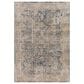 Surya Aspendos 9" x 12"2" Denim, Gray, Wheat, Taupe, Black and Light Beige Area Rug, , large