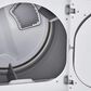 LG 7.3 Cu. Ft. Ultra Large Capacity Electric Dryer with Sensor Dry Technology in White, , large