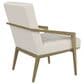 Coaster Kirra Accent Arm Chair in Cream, , large