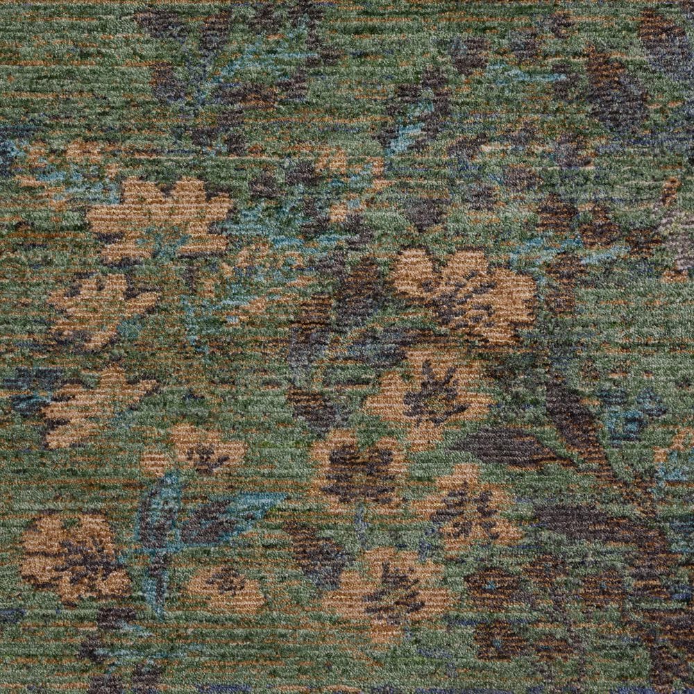Loloi Winchester Seafoam Green and Teal 6'3" x 9'6" Area Rug, , large