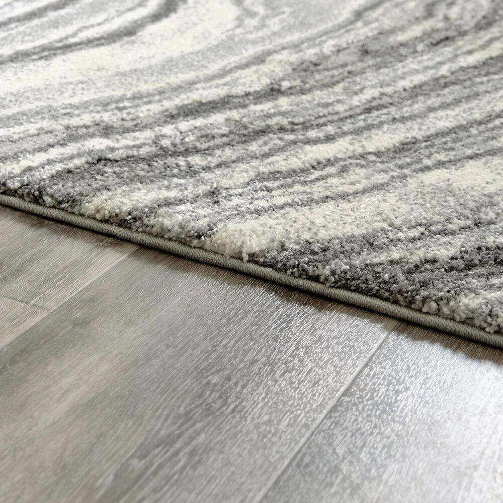 Ashley Wysdale 7&#39;10&quot; x 10&#39;3&quot; Cream and Gray Area Rug, , large