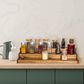 Totally Bamboo Acacia 3-Tier Expandable Spice Rack in Dark Brown, , large