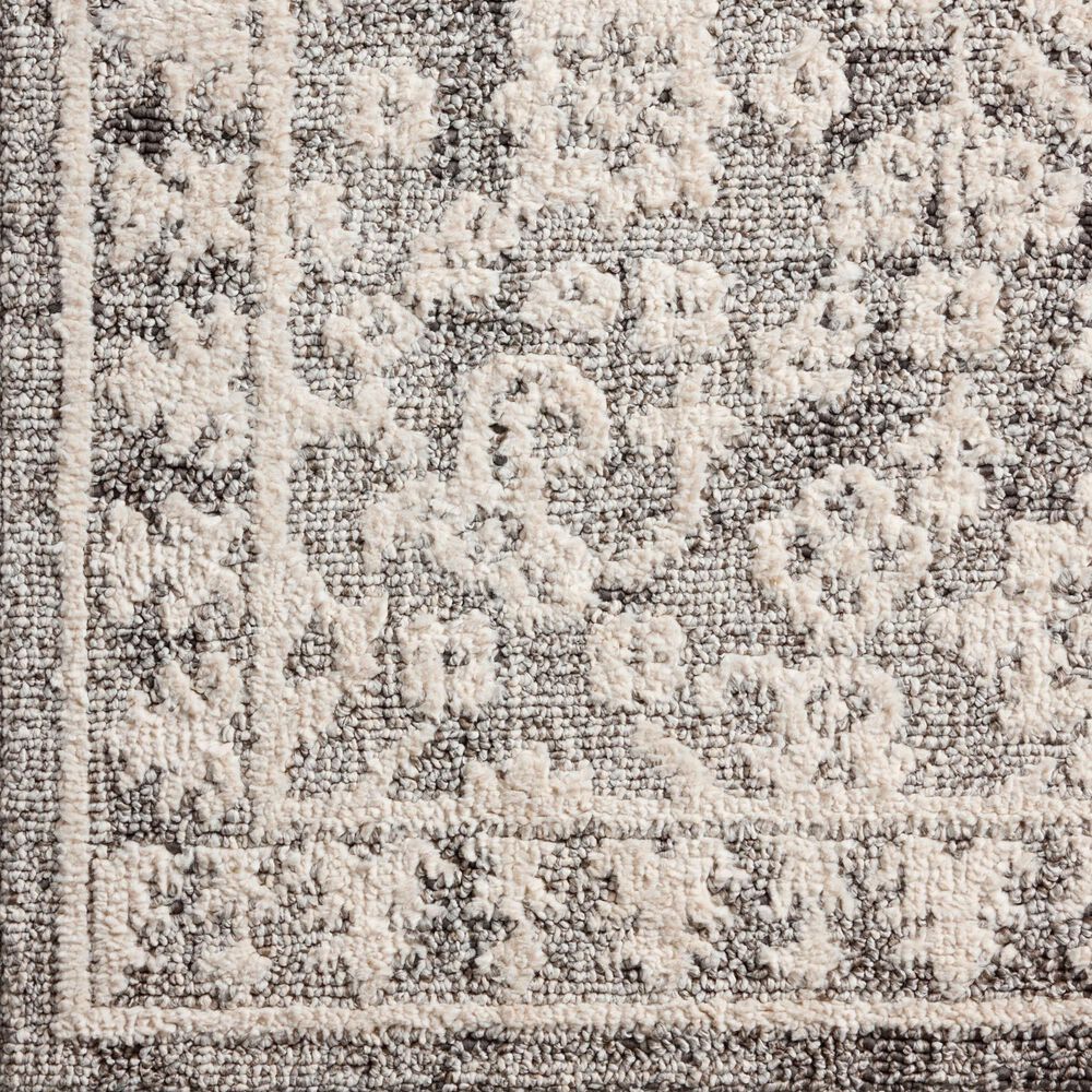 Magnolia Home Gigi Grey and Ivory 2&#39;7&quot; x 4&#39; Area Rug, , large