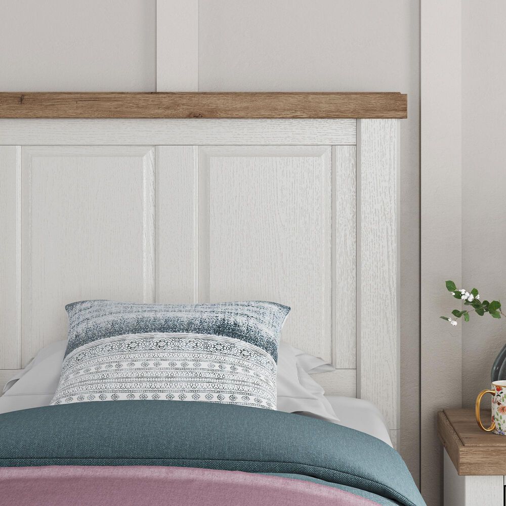 Ashley Savonport Twin Storage Panel Bed in White and Brown, , large