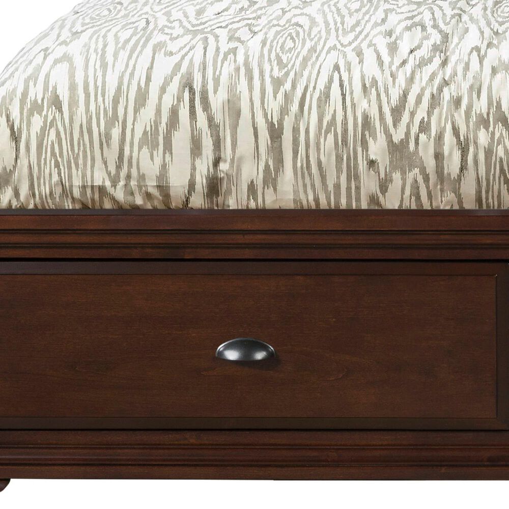 Mayberry Hill Canton Queen Storage Bed in Cherry, , large