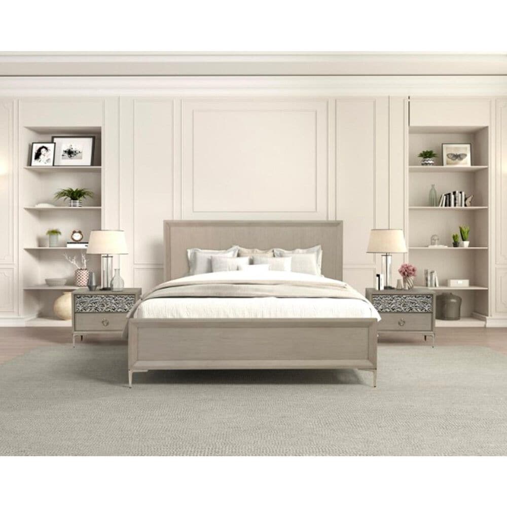 Furniture of America Bashford King Panel Bed in Espresso, , large