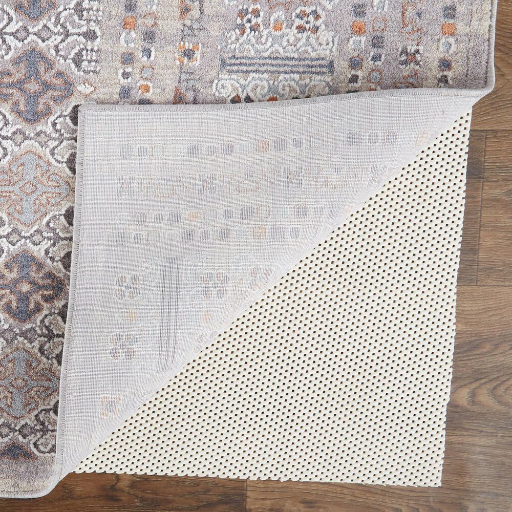 Feizy Francisco 5&#39; x 8&#39; Rust and Gray Area Rug, , large