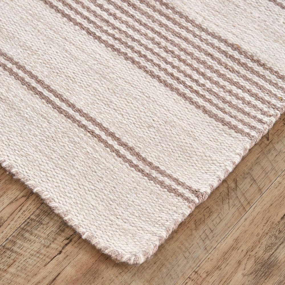 Feizy Duprine 4&#39; x 6&#39; Mushroom Area Rug, , large