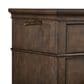 Riva Ridge Oxford 5 Piece Queen Panel Bedroom Set in Cocoa with AC Outlets and USB Ports, , large