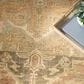 Nourison Heritage Vine HTV06 Rust 12" x 15" Area Rug, , large