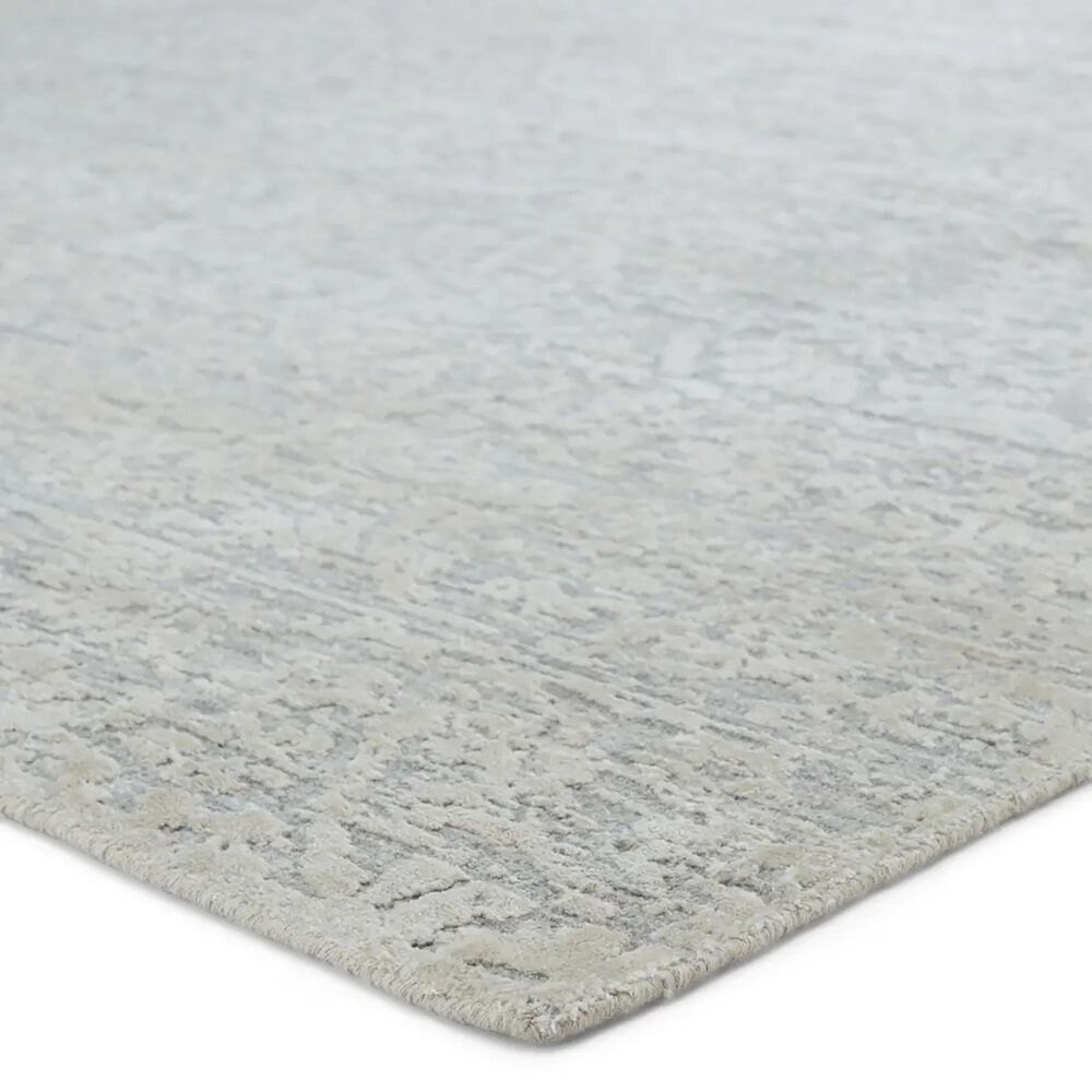 Jaipur Poetry Heirloom 6&#39; x 9&#39; Snow White Area Rug, , large