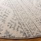 Safavieh Tulum TUL272A 3" Round Ivory and Grey Area Rug, , large