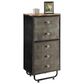 4D Concepts Locker Bookcase in Natural, Black and Grey, , large