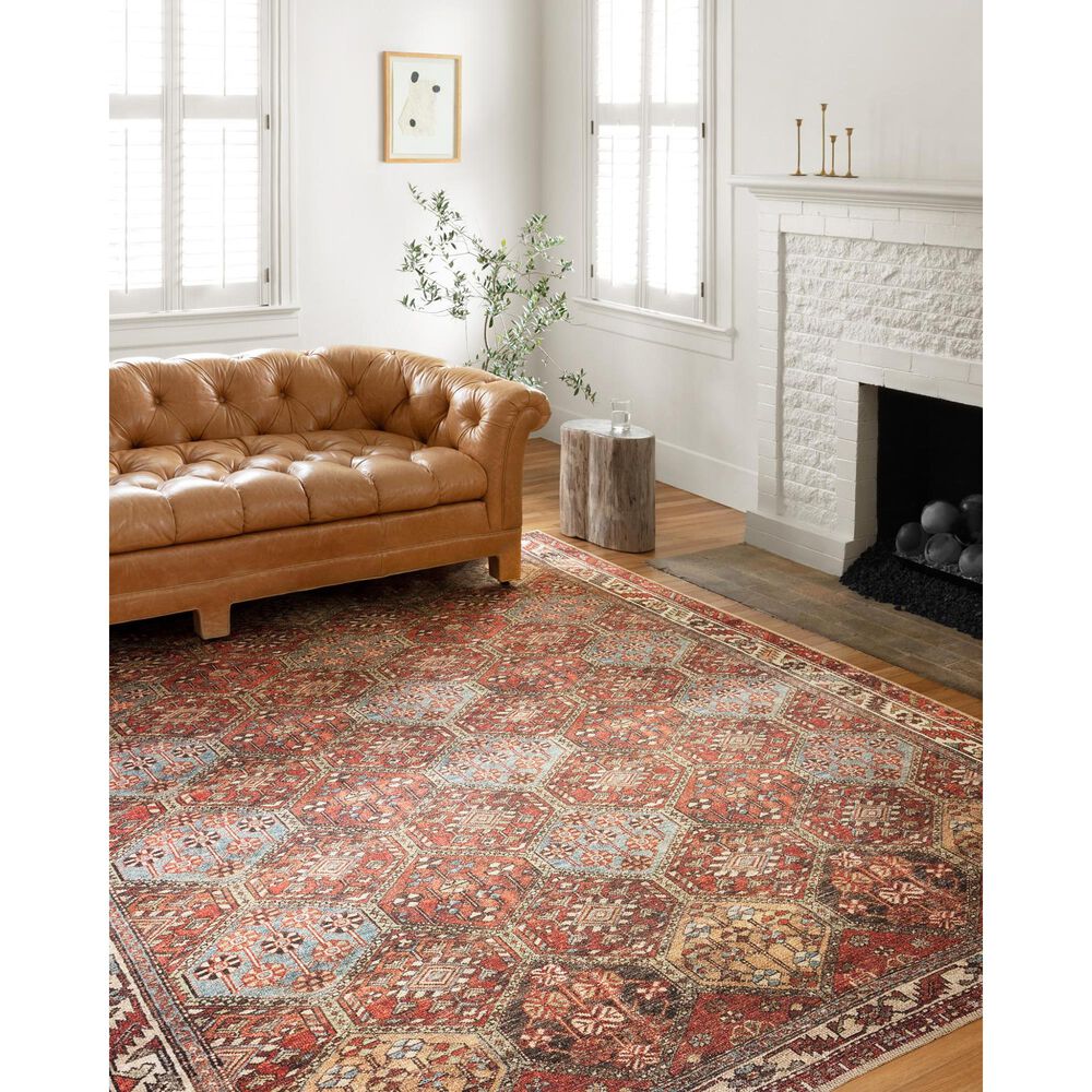 Loloi Loren LQ-16 7&#39;6&quot; x 9&#39;6&quot; Spice Area Rug, , large