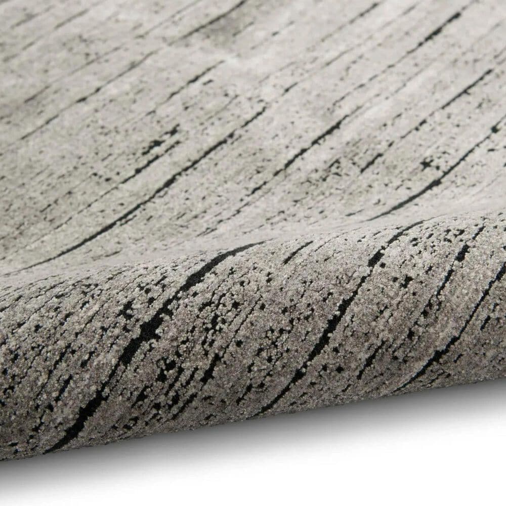 Nourison Balian 5&#39;3&quot; x 7&#39;3&quot; Grey and Black Area Rug, , large