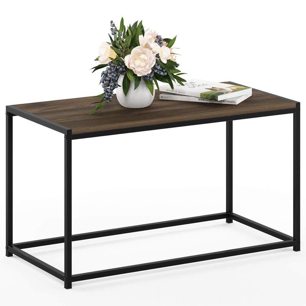 HOMLUX Rectangular Coffee Table in Columbia Walnut, , large