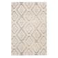 Central Oriental House Theon 5" x 7"3" Light Grey and White Area Rug, , large