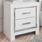 Ashley Altyra 2 Drawer Night Stand in White, , large