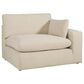 Ashley Elyza 3-Piece Left Facing Sectional with Chaise in Linen, , large