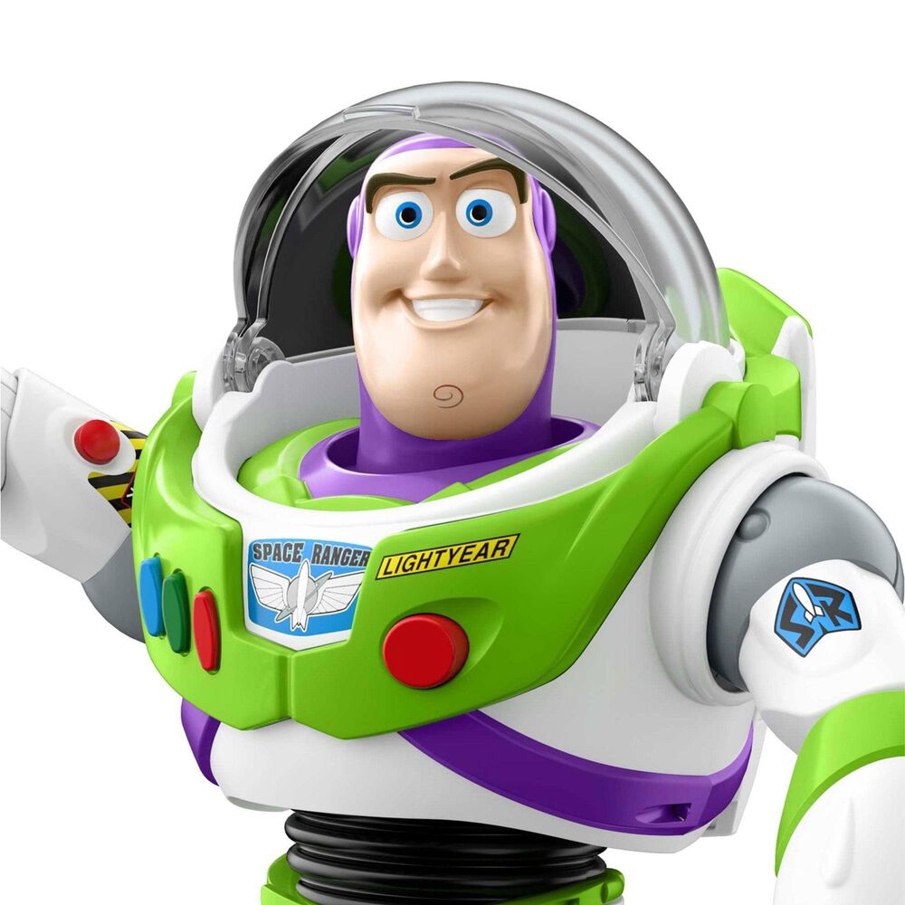 Disney Toy Story Action-Chop Buzz Lightyear Action Figure in Multicolor, , large