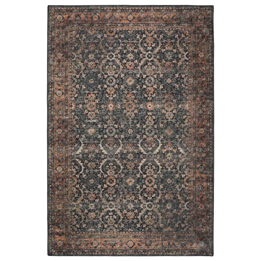 Dalyn Rug Company Jericho 8" Round Charcoal Indoor/Outdoor Area Rug, , large