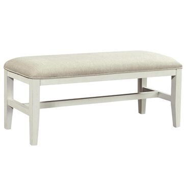 Riva Ridge Charlotte Bench in White, , large