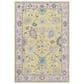 Dalyn Rug Company Hatay HY7 3" x 5" Yellow Area Rug, , large