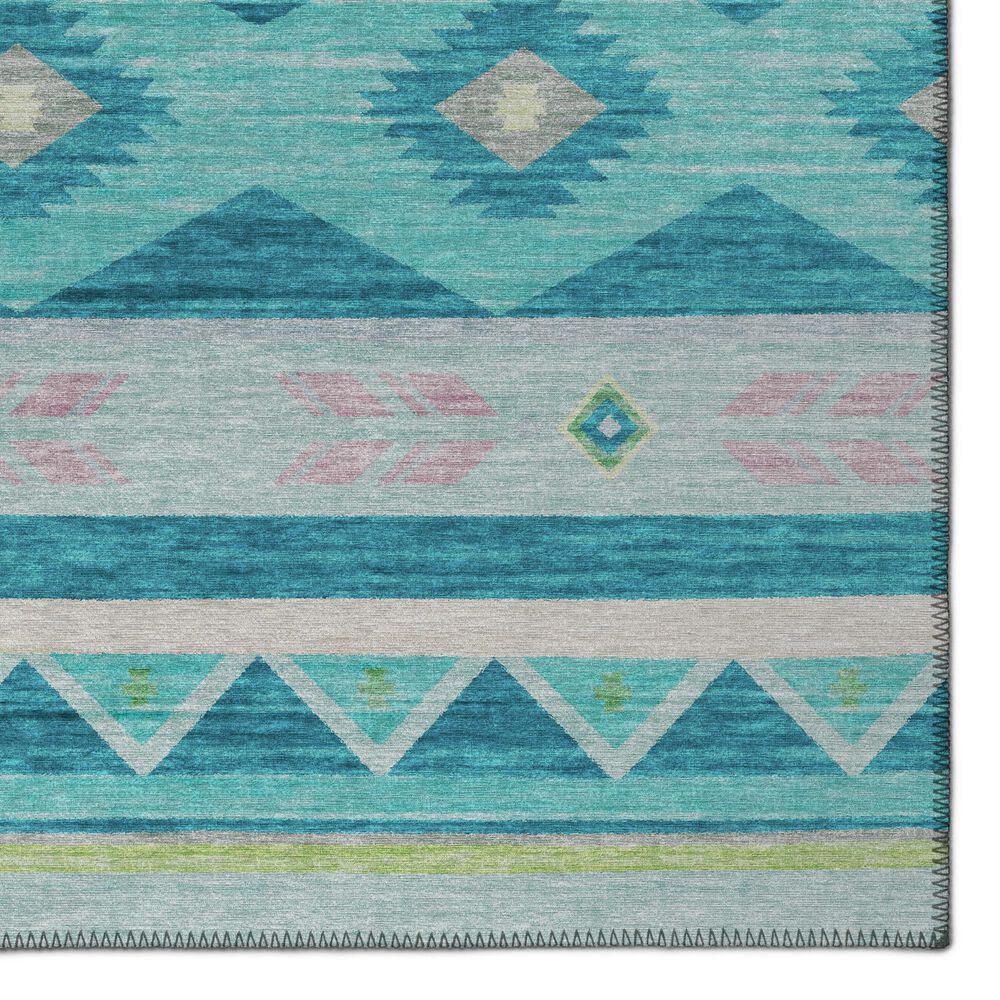 Dalyn Rug Company Phoenix 9&#39; x 12&#39; Teal Indoor/Outdoor Area Rug, , large