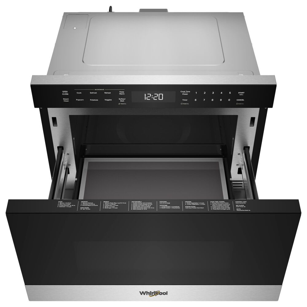 Whirlpool 1.3 Cu. Ft. Built In Microwave in Stainless Steel, , large