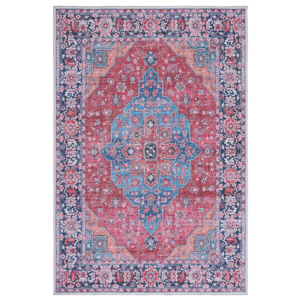 Safavieh Serapi SEP369 10" x 14" Blue and Rust Area Rug, , large