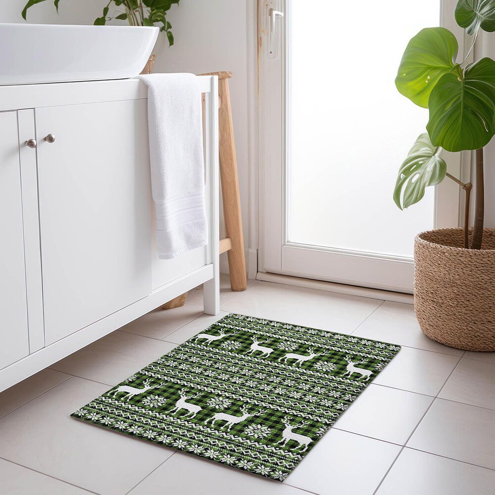 Dalyn Rug Company Wonderland WN28 2&#39;6&quot; x 3&#39;10&quot; Cactus Indoor/Outdoor Area Rug, , large