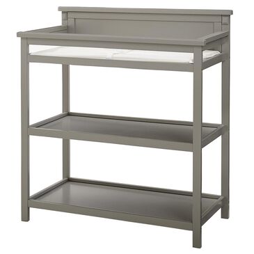 Eastern Shore Emery Changer with Shelf / Pad in Gray, , large