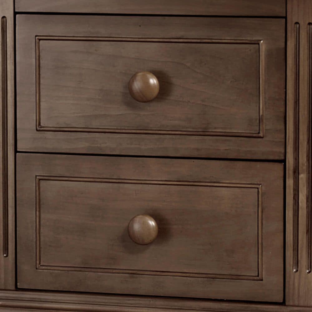 Sorelle Providence 2-Drawer Nightstand in Chocolate, , large