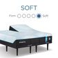 Tempur-Pedic LuxeBreeze 2.0 Soft Flex Head King Mattress with 2 Twin XL Ergo ProSmart Adjustable Bases, , large