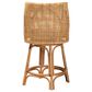Baxton Studio Bella Swivel Counter Stool in Natural Brown, , large
