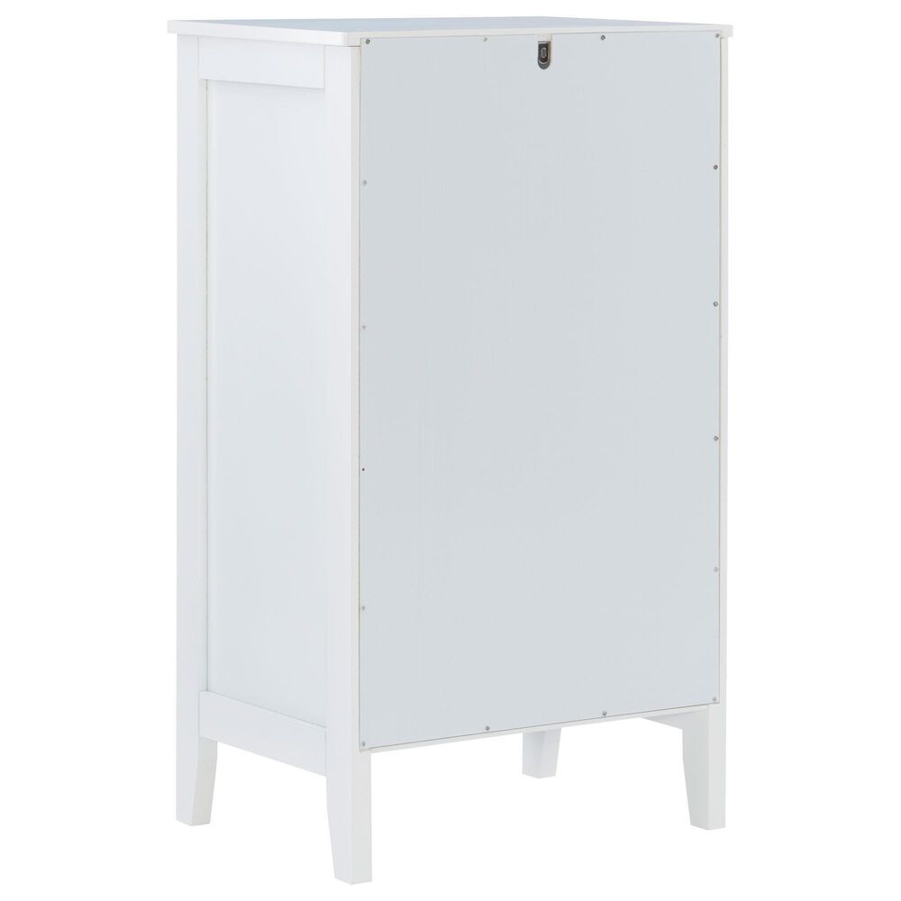 Linon Home Decor Fetti Small Cabinet in White, , large