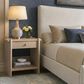 Stickley Furniture Lucerne Open Nightstand in Sunwashed Linen, , large