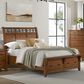 Mayberry Hill Gage Queen Storage Bed in Chestnut, , large