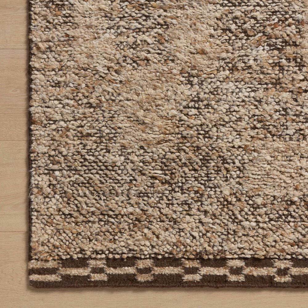 Amber Lewis x Loloi Suki 11&#39;6&quot; x 15&#39; Natural and Bark Area Rug, , large