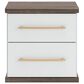 Ashley Kendanport 2-Drawer Nightstand in Dark Brown and Matte White, , large