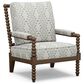Lexington Furniture Ocean Breeze Maarten Accent Chair in Tan, Teal and Green, , large
