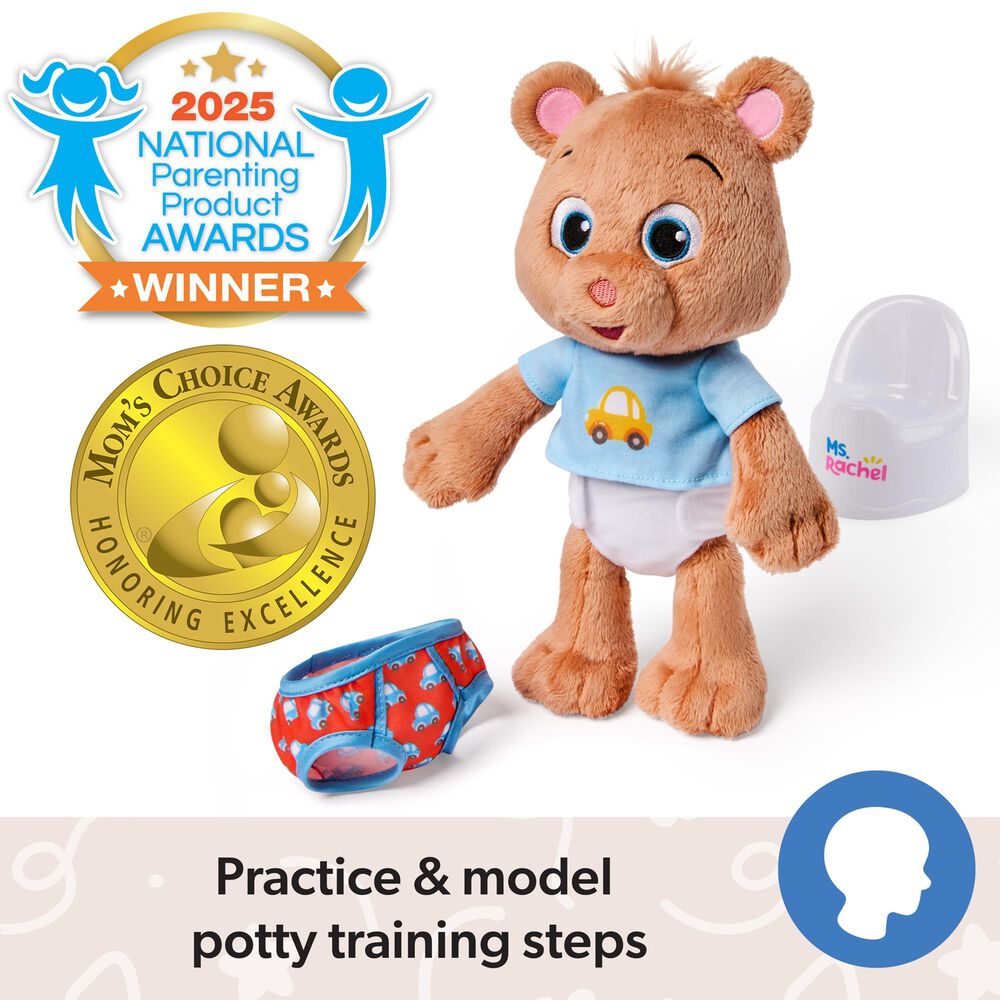 Ms. Rachel Potty Time with Bean Pretend Play Set, , large