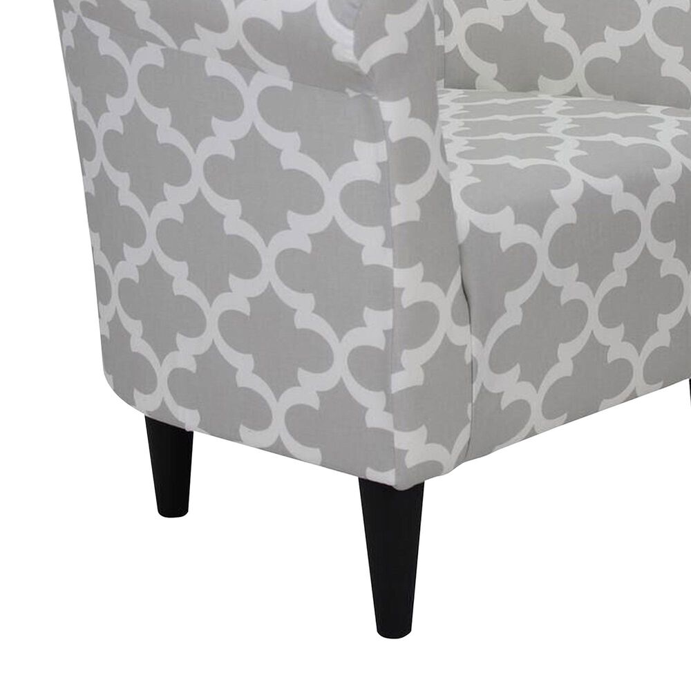 Overman USA Marlee Accent Chair in Fynn French Grey, , large