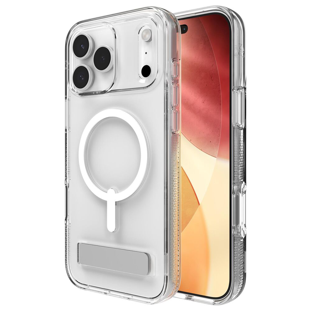 Zagg Crystal Palace Snap Case with Kickstand for Apple iPhone 17 Pro Max in Clear, , large