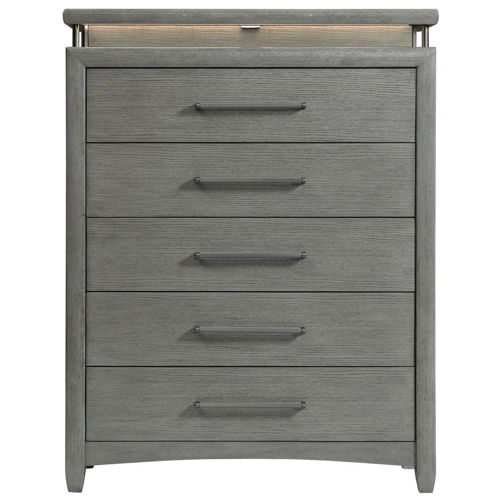 Davis International Cameron 6-Drawer Chest in Gray, , large